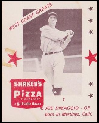 1 Joe DiMaggio